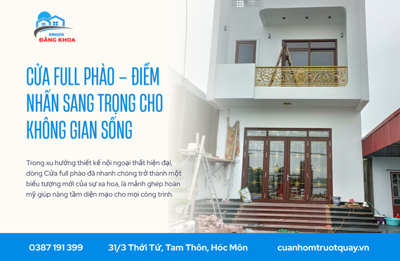 Cửa full phào – Điểm Nhấn Sang Trọng Cho Không Gian Sống